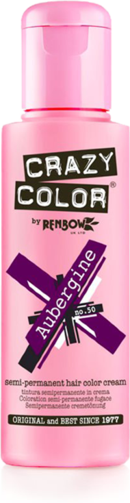 Краситель прямого действия Crazy Color Aubergine 50 Краситель прямого действия Crazy Color Aubergine 50
