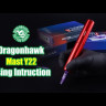 Беспроводная тату-машинка DragonHawk Mast Tour Y22, градиентная фиолетовая