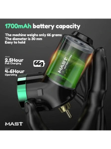 Беспроводной блок питания Mast Lightweight P136, RCA, 1350 мАч