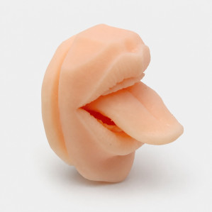 Силиконовый муляж языка PRONOGTI для пирсинга, 7 × 9 × 6 см