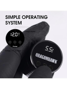 Беспроводной блок питания DragonHawk Mast B2, DC, 1300 мАч, дисплей