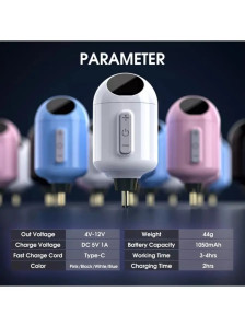 Беспроводной блок питания Mast P320, RCA, 1050 мАч, USB Type-C
