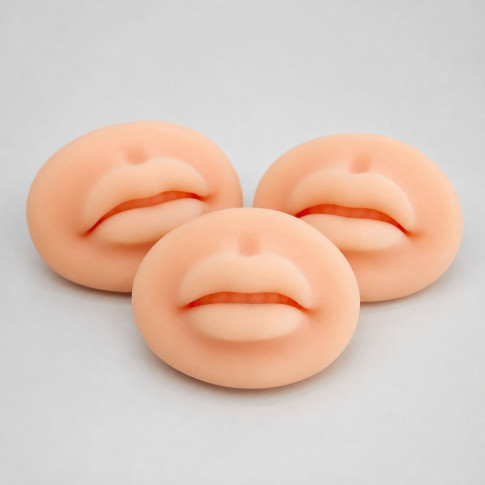 Силиконовые муляжи губ PRONOGTI, 8 × 5,5 × 2 см, 3 шт.