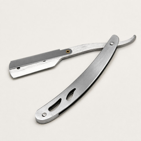 Шаветка T.D.J Stainless с металлической рукояткой