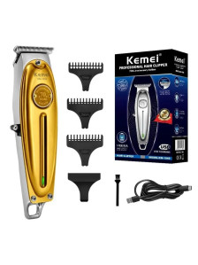 Триммер Kemei KM-1949 Gold аккумуляторный
