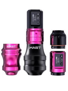 Тату-машинка DragonHawk Mast Fold Pro WQP-031-8, 2 аккумулятора