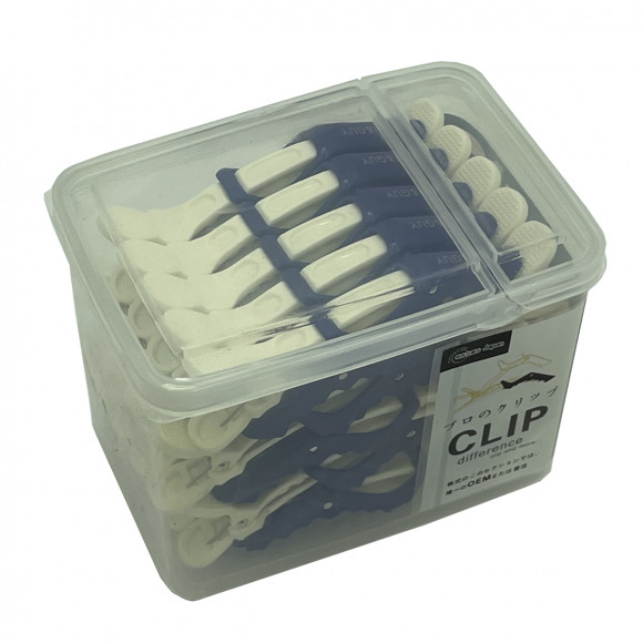 Зажим пластиковый двойной