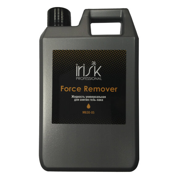 Жидкость универсальная для снятия гель-лака Force Remover Irisk