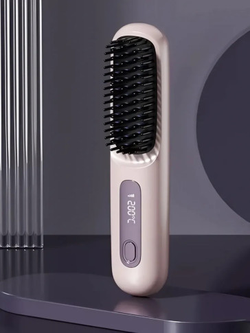 Расческа-выпрямитель PRONOGTI electrocomb-S7 беспроводная