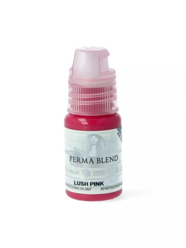 Пигмент для татуажа губ Perma Blend Lush Pink, 15 мл, холодный розовый оттенок