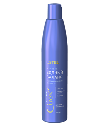 Шампунь «Водный баланс» для всех типов волос Estel Curex Balance