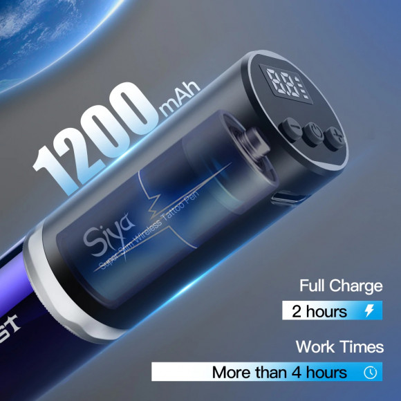 Беспроводная роторная машинка Dragonhawk Mast SIYA Wireless Беспроводная роторная машинка Dragonhawk Mast SIYA Wireless