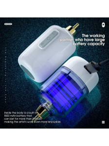 Беспроводной блок питания DragonHawk Mast B3, RCA, 1500 мАч, USB Type-C