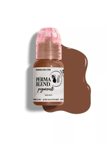 Пигмент для татуажа бровей Perma Blend Walnut холодный темно-русый 15 мл