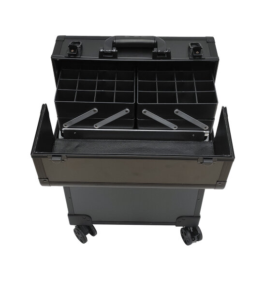 Чемодан на колесиках "Черная пантера"