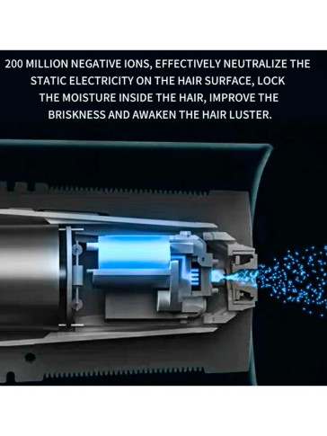 Профессиональный фен Kemei KM-2061, 1500 Вт