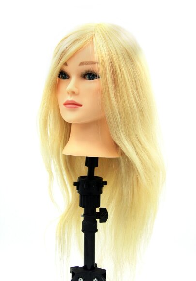 Голова манекен парикмахерская 100% Fantom, блонд