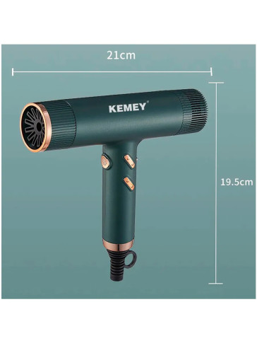 Фен-стайлер Kemei KM-2062, 1500 Вт