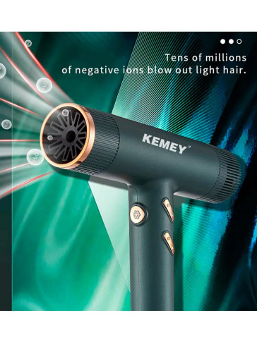 Фен-стайлер Kemei KM-2062, 1500 Вт