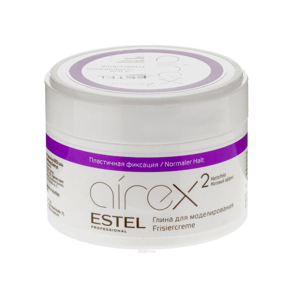 Глина для моделирования волос Estel Airex с матовым эффектом