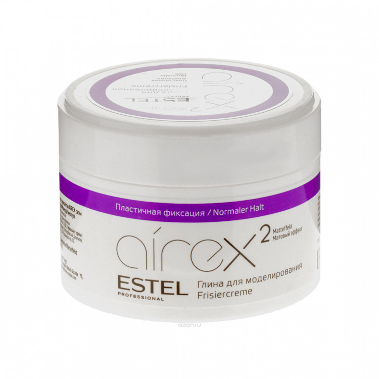 Глина для моделирования волос Estel Airex с матовым эффектом - Купить в ...