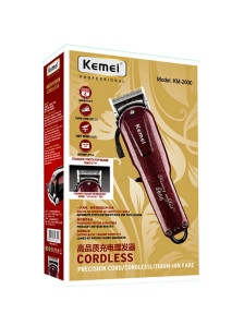 Аккумуляторная машинка Kemei KM-2600 для стрижки волос