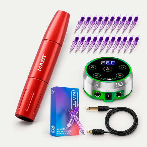 Машинка для перманентного макияжа DragonHawk Mast Magi Pen, RCA, ход 2–3 мм
