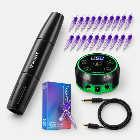 Машинка для перманентного макияжа DragonHawk Mast Magi Pen, RCA, ход 2–3 мм
