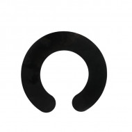 Многоразовый силиконовый воротник для стрижки и окрашивания