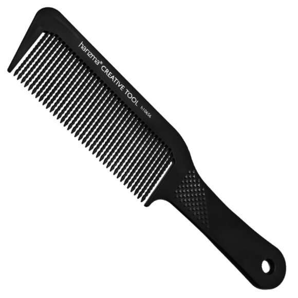 Расческа для стрижки под машинку Hair Comb, карбон