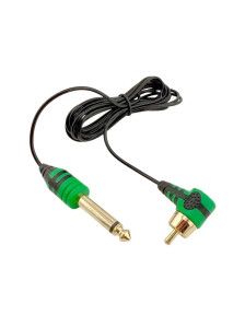 Кабель PRONOGTI RCA/Jack, 2 м, зеленый