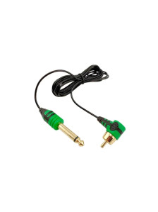 Кабель PRONOGTI RCA/Jack, 2 м, зеленый