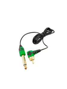 Кабель PRONOGTI RCA/Jack, 2 м, зеленый