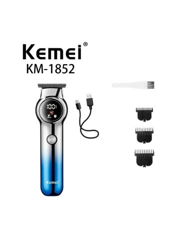 Аккумуляторная машинка-триммер Kemei KM-1852