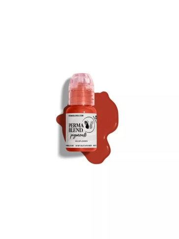 Пигмент для татуажа губ Perma Blend Wild Flower темно-розовый нюд 15 мл