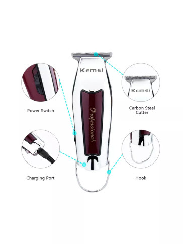 Аккумуляторный триммер Kemei KM-9163