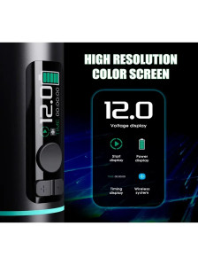 Тату-машинка DragonHawk X20 Pro, беспроводная, ход 3.5 мм