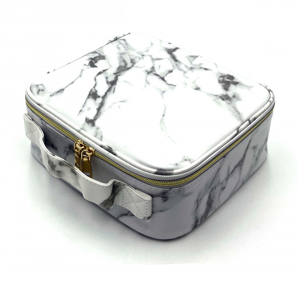 Бьюти кейс для косметики, сумка визажиста, дорожная косметичка с регулируемыми перегородками Бьюти кейс для косметики, сумка визажиста, дорожная косметичка с регулируемыми перегородками