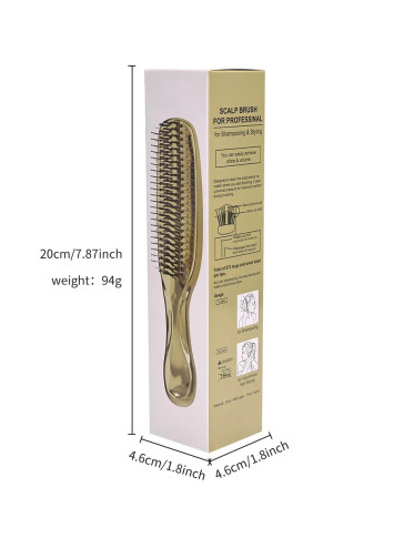 Массажная расческа PRONOGTI Scalp Brush, варианты цвета