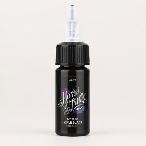 Тату-пигмент MAST Ink Triple Black, 15 мл