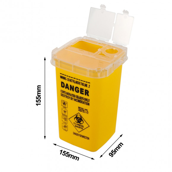 Контейнер для утилизации игл и других медицинских отходов Контейнер для утилизации игл и других медицинских отходов