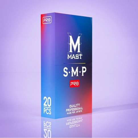 DragonHawk Mast S-M-P Pro 1RL 0,35 мм — картриджи для трихопигментации, 20 шт.