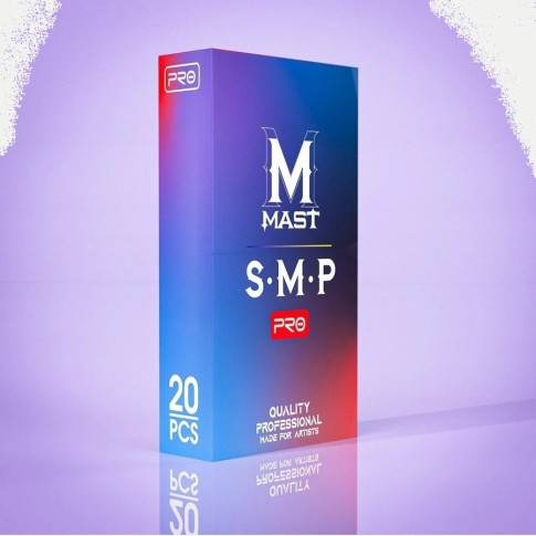 DragonHawk Mast S-M-P Pro 1RL 0,35 мм — картриджи для трихопигментации, 20 шт.