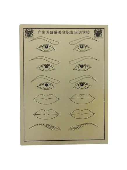 Искусственная кожа Ber Lin TattooSkin-Mix для тренировки татуажа
