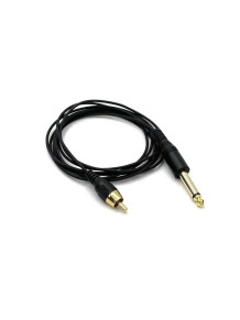 Клип-корд PRONOGTI RCA/Jack, силиконовый, 2 м