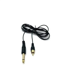 Клип-корд PRONOGTI RCA/Jack, силиконовый, 2 м