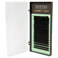 Ресницы Simona Perfect Lash, Ø 0,20 D-изгиб, MIX