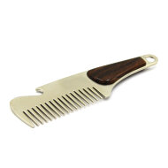 Расческа металлическая для усов и бороды