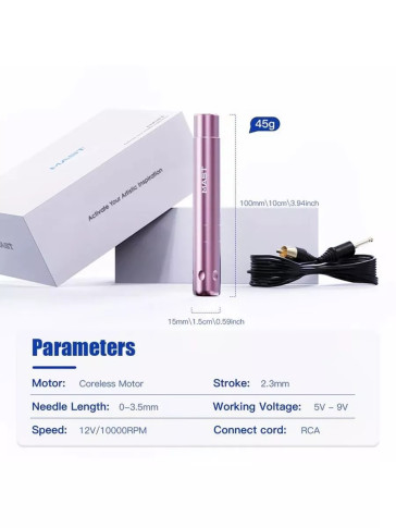 Тату-машинка DragonHawk Mast Tour Air, RCA, ход 2.3 мм