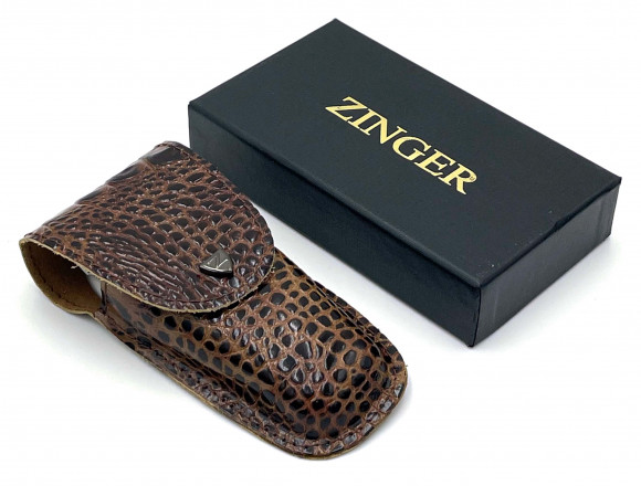 Маникюрный набор Zinger MS-Z2 Коричневый крокодил Маникюрный набор Zinger MS-Z2 Коричневый крокодил